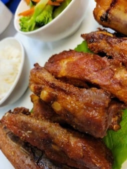 Lemongrass Ribs Dinner.