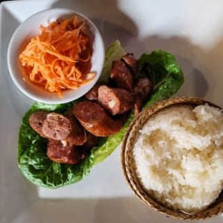 Homemade Lao Sausages -Sai Oua