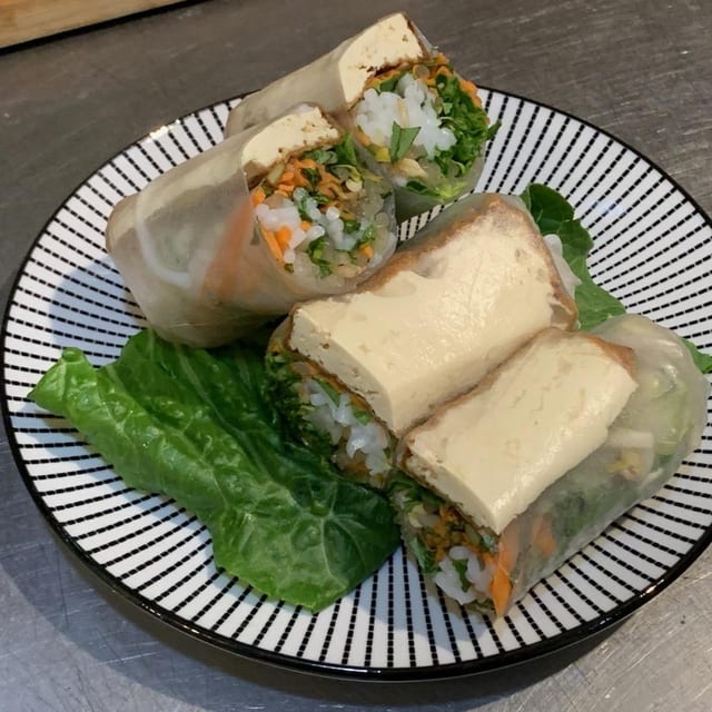 Salad Rolls.