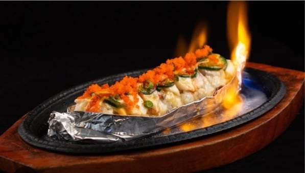 Fire Dragon Roll.