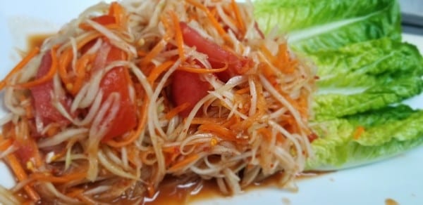 Green Papaya Salad.