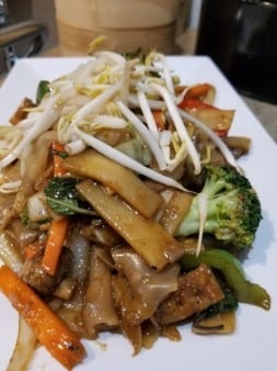 Drunken Noodles -Pad Kea Mao.