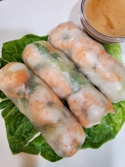 Shrimp Summer Rolls (6 Pieces).
