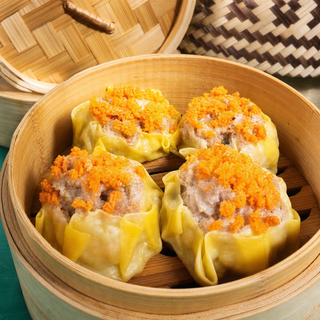 Steamed Handmade Dumplings.
