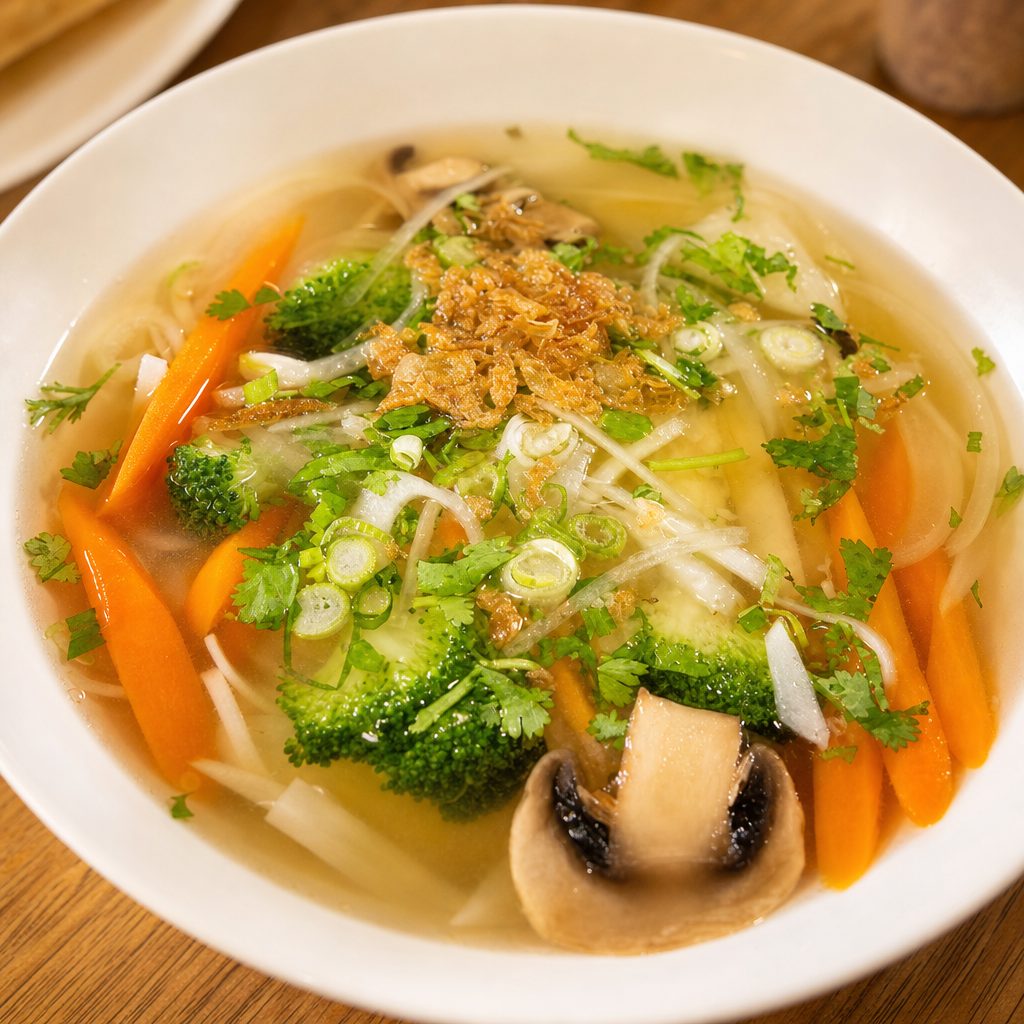 Pho Vegetable Soup.