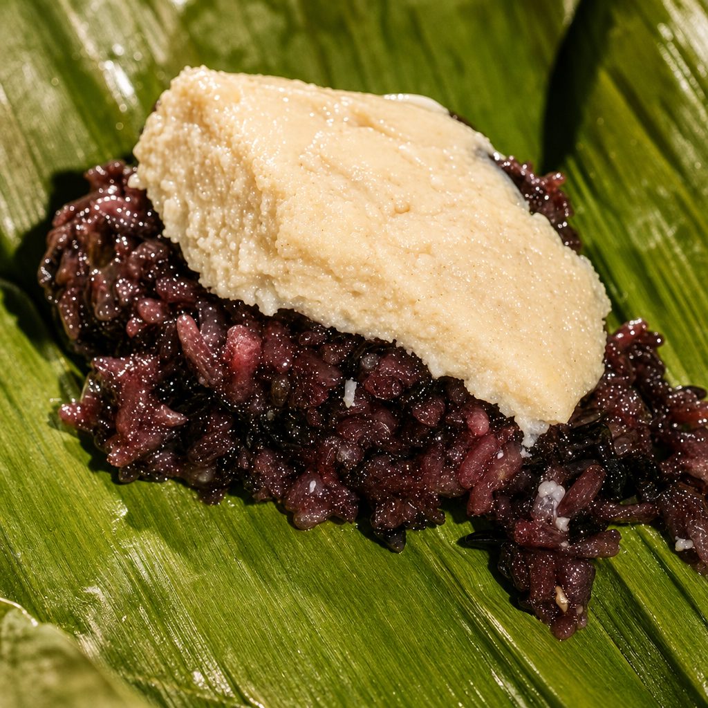 Purple Custard Sticky Rice.
