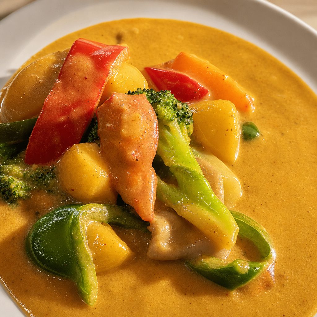 CURRY SURPRISE HALF PAN.