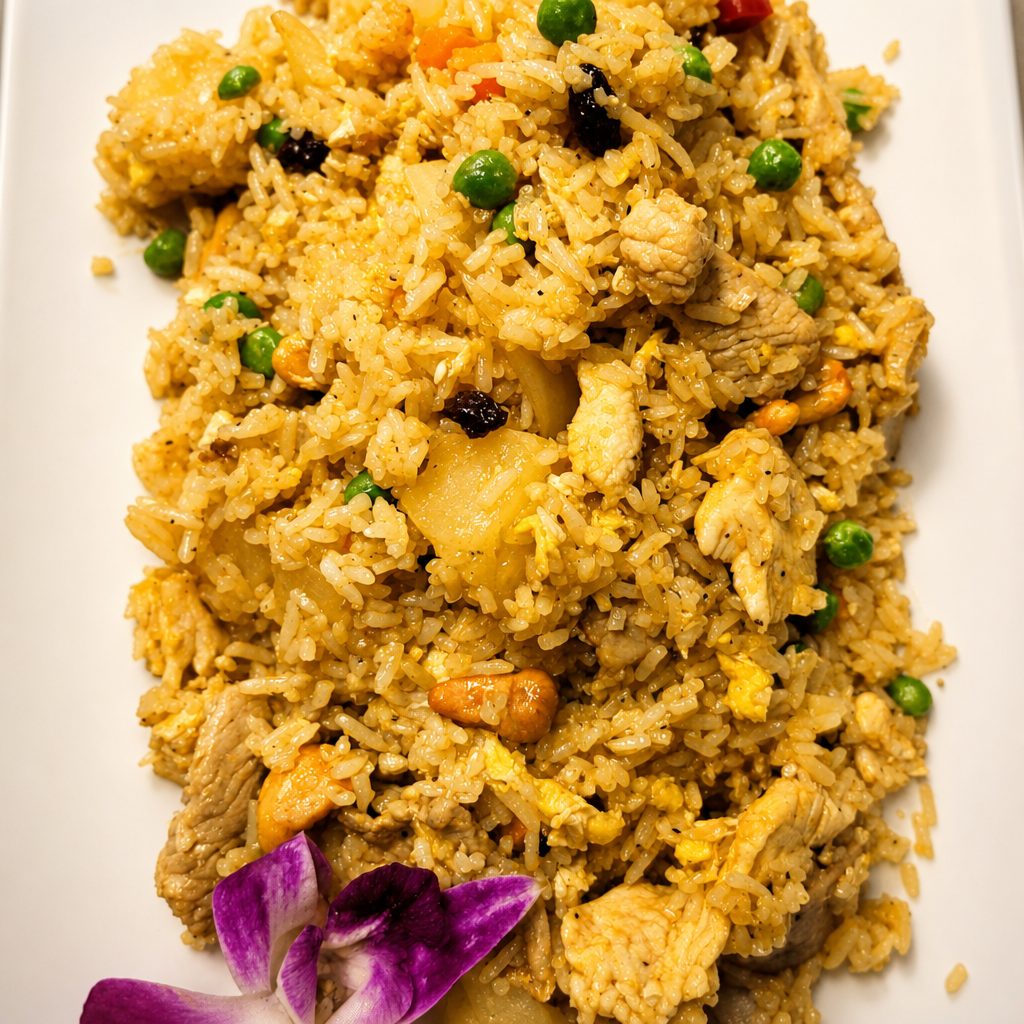 Pineapple Fried Rice.