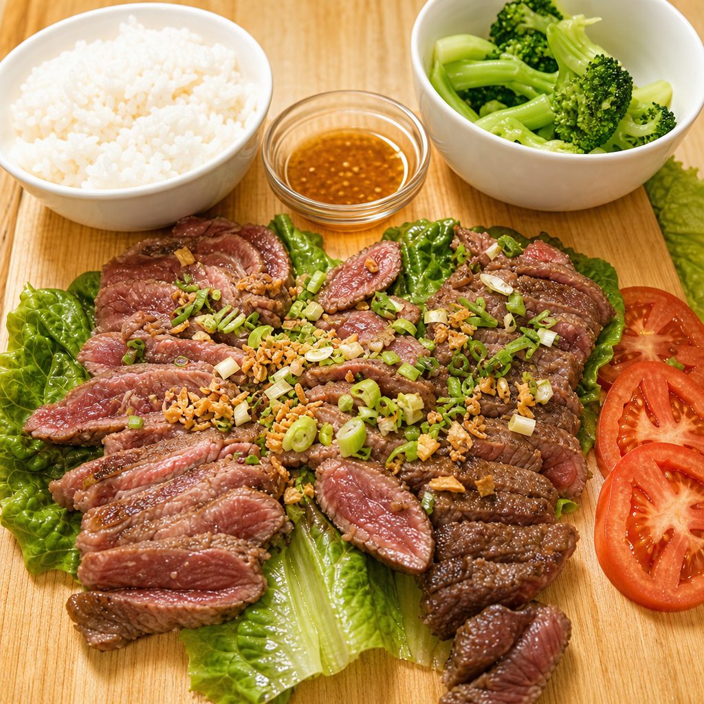 Crying Tiger Steak.