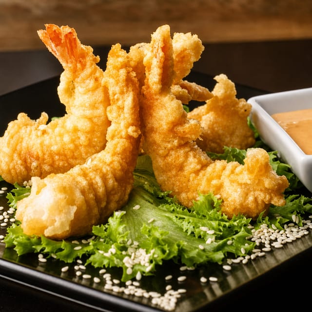 Kid's Teriyaki Shrimp.