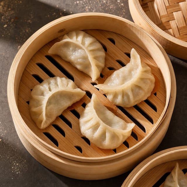 Potstickers Steamed (4 Pieces).