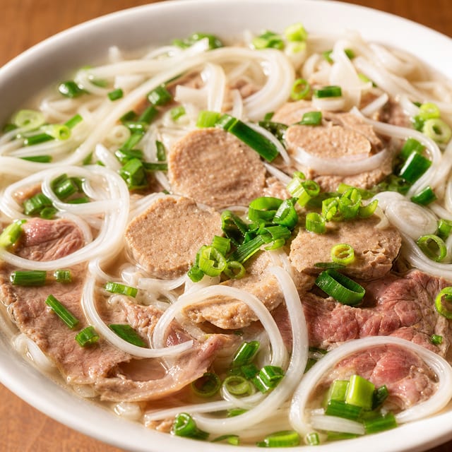 Pho Sliced Beef Soup.