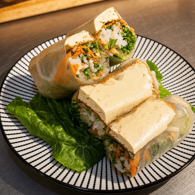 Salad Rolls.