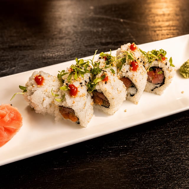 Spicy Tuna Roll.