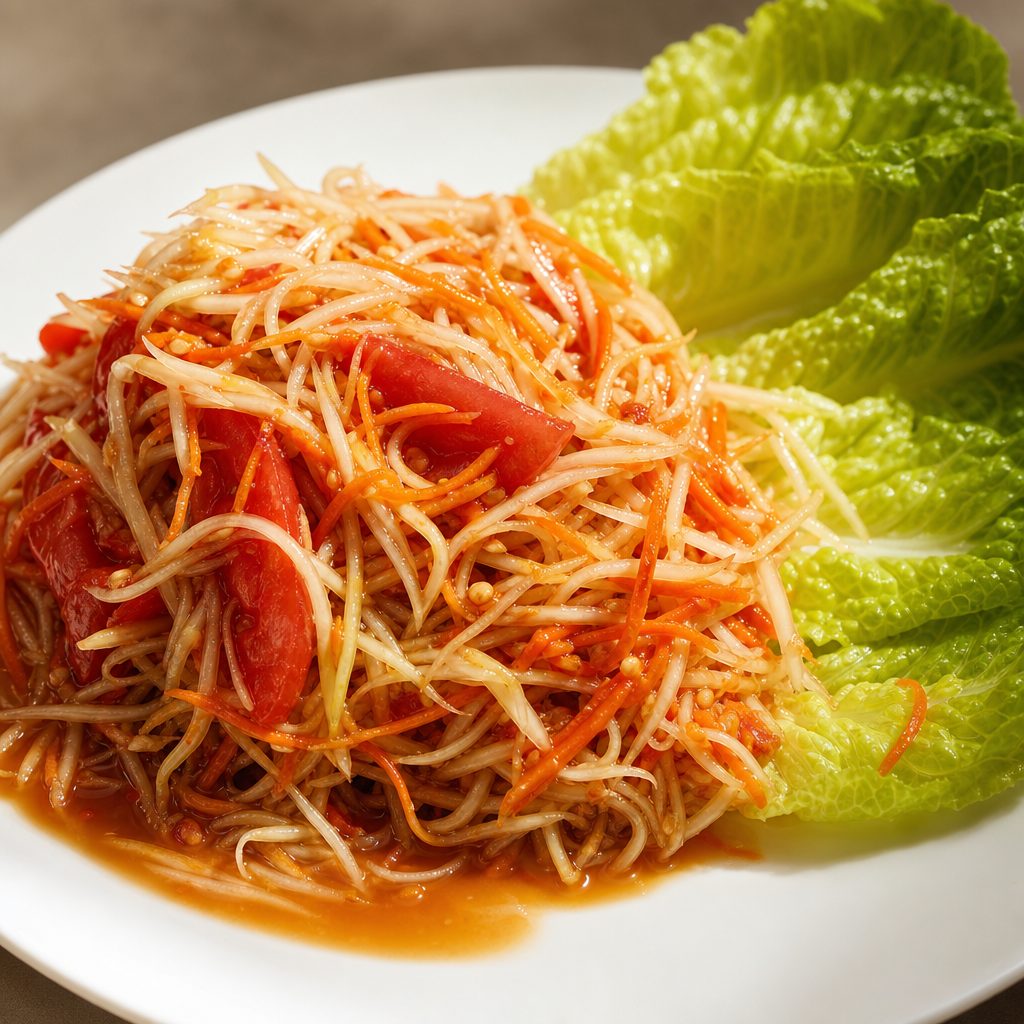 Green Papaya Salad.
