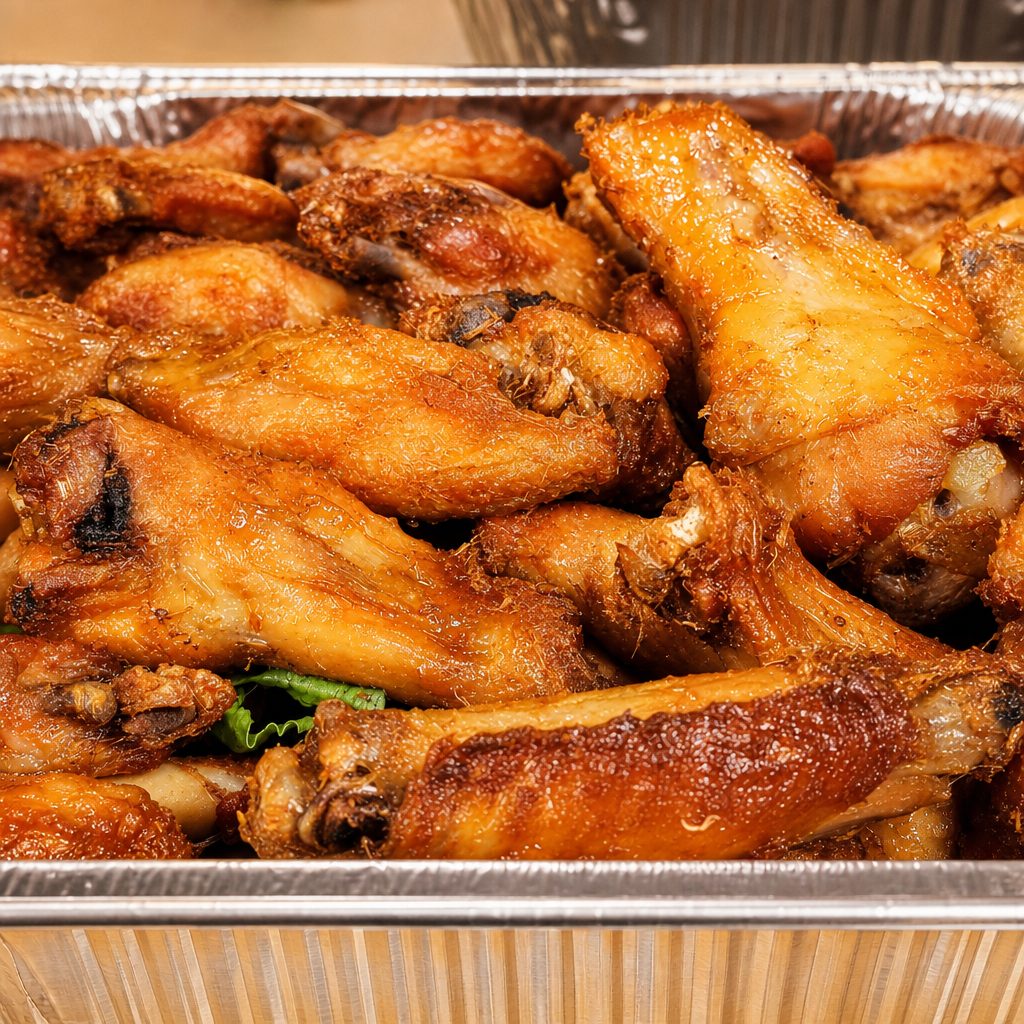 CHICKEN WING HALF PAN.