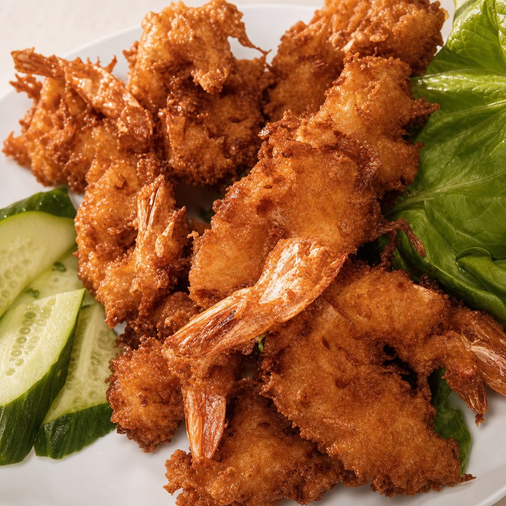 Kid's Coconut Shrimp.