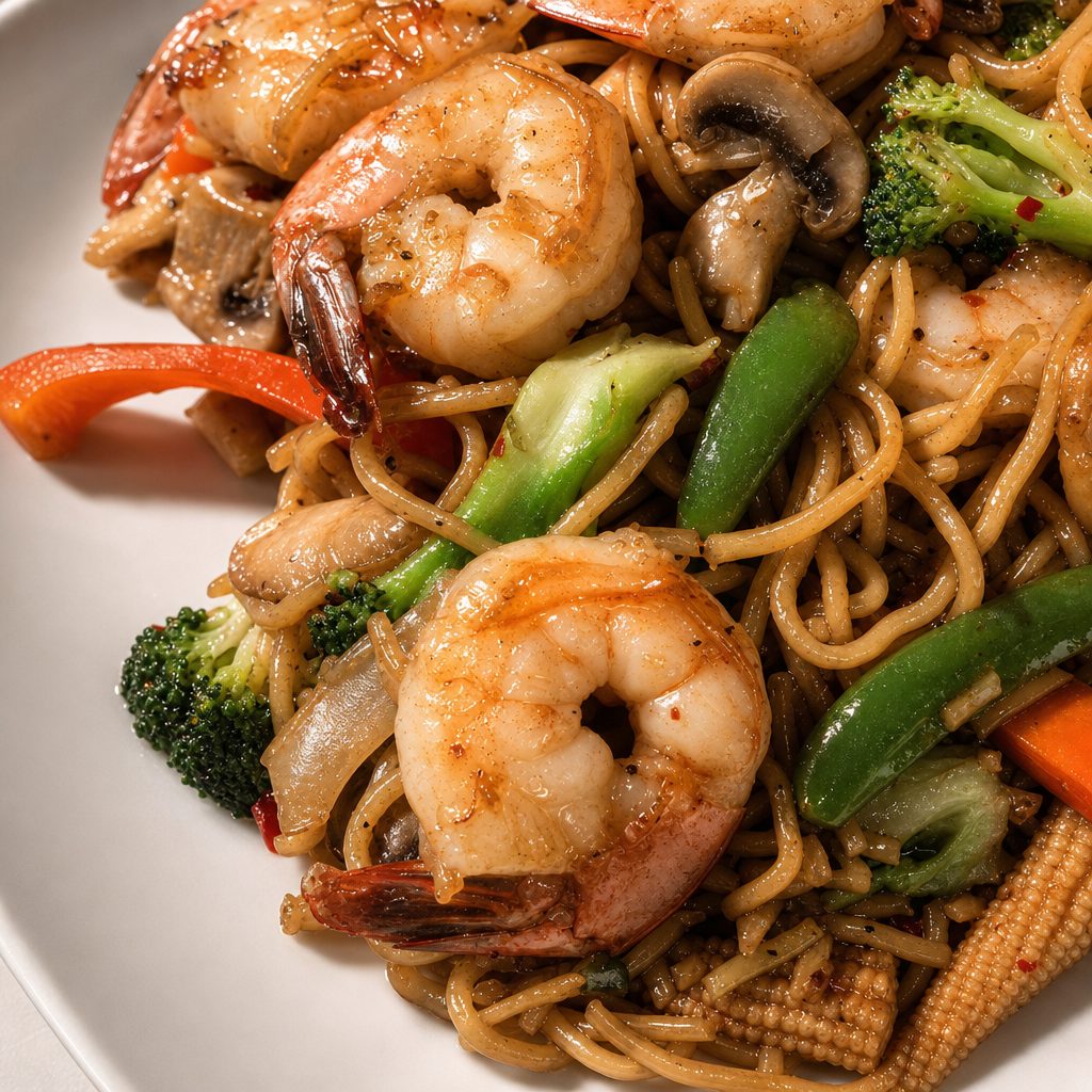 PAD TERIYAKI HALF PAN.