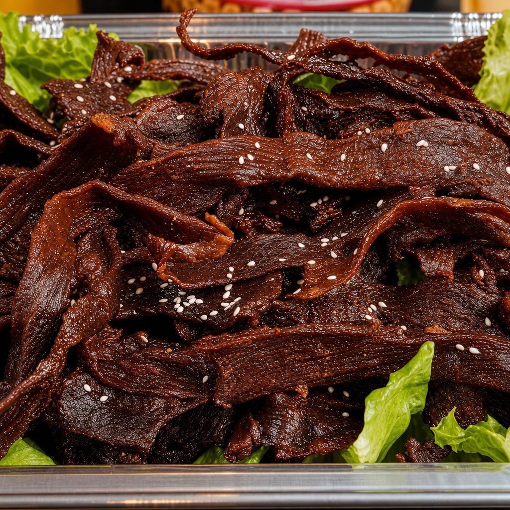 BEEF JERKY HALF PAN.