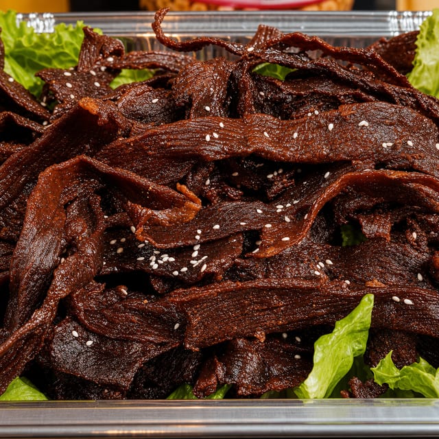 BEEF JERKY HALF PAN.